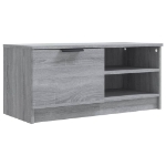 Mobile TV Grigio Sonoma 80x35x36,5 cm in Legno Multistrato