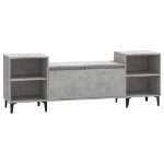 Mobile per TV Grigio Cemento 160x35x55 cm Legno Multistrato