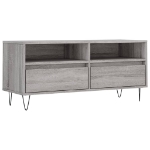 Mobile Porta TV Grigio Sonoma 100x34,5x44,5cm Legno Multistrato