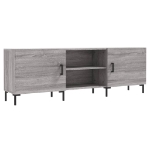 Mobile Porta TV Grigio Sonoma 150x30x50 cm in Legno Multistrato