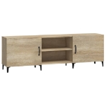 Mobile Porta TV Rovere Sonoma 150x30x50 cm in Legno Multistrato