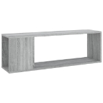 Mobile TV Grigio Sonoma 100x24x32 cm in Legno Multistrato