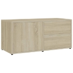 Mobile Porta TV Rovere Sonoma 80x34x36 cm Legno Multistrato