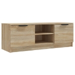 Mobile Porta TV Rovere Sonoma 102x35x36,5 cm Legno Multistrato