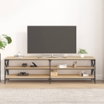 Mobile Porta TV Rovere Sonoma 180x40x50 cm in Legno Multistrato