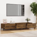 Mobile TV Rovere Marrone 150x34,5x30 cm in Legno Multistrato