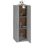 Mobile Porta TV a Parete Grigio Sonoma 40x34,5x100 cm