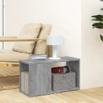 Mobile Porta TV Grigio Sonoma 60x24x32 cm in Legno Multistrato