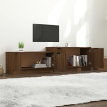 Mobile TV Rovere Marrone 158,5x36x45 cm in Legno Multistrato