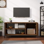 Mobile Porta TV Rovere Marrone 100x40x45cm in Legno Multistrato