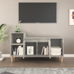 Mobile per TV Grigio Cemento 100x35x55 cm Legno Multistrato