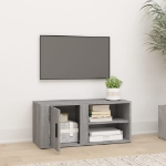 Mobile Porta TV Grigio Sonoma 80x31,5x36 cm Legno Multistrato