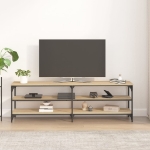 Mobile Porta TV Rovere Sonoma 160x30x50 cm in Legno Multistrato