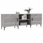 Mobile Porta TV Grigio Sonoma 150x30x50 cm in Legno Multistrato