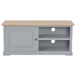 Mobile Porta TV Grigio 90x30x40 cm in Legno