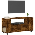 Mobile TV Rovere Fumo 102x34,5x43 cm in Legno Multistrato