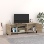 Mobile Porta TV Rovere Sonoma 150x30x50 cm in Legno Multistrato