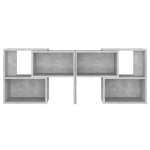 Mobile TV Grigio Cemento 104x30x52 cm in Truciolato