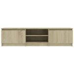 Mobile TV Rovere Sonoma 140x40x35,5 cm in Legno Multistrato