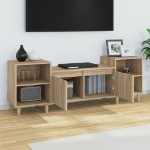 Mobile Porta TV Rovere Sonoma 160x35x55 cm Legno Multistrato