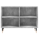 Mobile Porta TV Grigio Cemento 69,5x30x50 cm Legno Multistrato