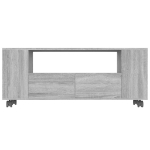 Mobile TV Grigio Sonoma 120x35x48 cm in Legno Multistrato