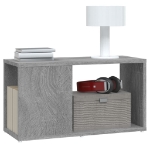 Mobile Porta TV Grigio Sonoma 60x24x32 cm in Legno Multistrato