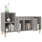 Mobile TV Grigio Sonoma 100x35x55 cm in Legno Multistrato