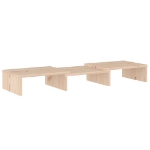 Supporto per Monitor 60x24x10,5 cm in Legno Massello di Pino