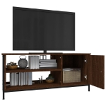 Mobile Porta TV Rovere Marrone 100x40x45cm in Legno Multistrato