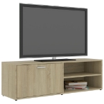 Mobile Porta TV Rovere Sonoma 120x34x37 cm in Legno Multistrato