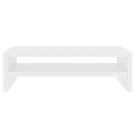 Supporto per Monitor Bianco 42x24x13 cm Legno Multistrato