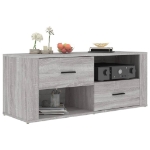 Mobile TV Grigio Sonoma 100x35x40 cm in Legno Multistrato