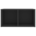 Mobili TV 4 pz Grigi 72x35x36,5 cm in Truciolato