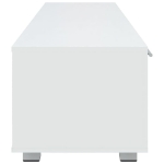 Mobile Porta TV Bianco 140x40x35 cm Legno Multistrato