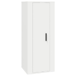 Set di Mobili Porta TV 7 pz Bianco in Legno Multistrato