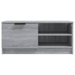 Mobile TV Grigio Sonoma 80x35x36,5 cm in Legno Multistrato