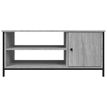 Mobile Porta TV Grigio Sonoma 100x40x45 cm in Legno Multistrato