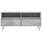 Mobile per TV Grigio Cemento 100x34,5x44,5 cm Legno Multistrato