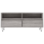 Mobile Porta TV Grigio Sonoma 100x34,5x44,5cm Legno Multistrato