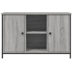 Mobile TV Grigio Sonoma 100x35x65 cm in Legno Multistrato