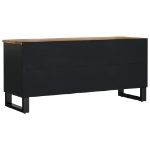 Mobile TV 100x33x46cm Legno Massello Mango e Legno Multistrato