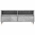 Mobile per TV Grigio Cemento 100x34,5x44,5 cm Legno Multistrato