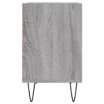 Mobile Porta TV Grigio Sonoma 69,5x30x50cm in Legno Multistrato