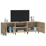 Mobile Porta TV Rovere Sonoma 150x30x50 cm in Legno Multistrato