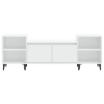 Mobile Porta TV Bianco 160x35x55 cm in Legno Multistrato