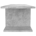 Armadietto a Parete per TV Grigio Cemento 103x30x26,5 cm