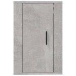 Mobili Porta TV a Parete 2 pz Grigio Cemento 40x34,5x60 cm