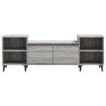 Mobile TV Grigio Sonoma 160x35x55 cm in Legno Multistrato