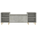 Mobile per TV Grigio Cemento 160x35x55 cm Legno Multistrato